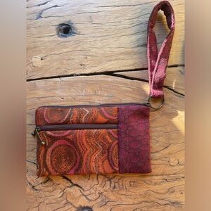 Maruca Handmade In Colorado Wristlet NWOT
